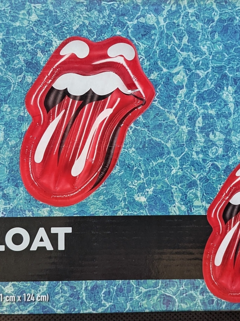 The Rolling Stones Pool Float